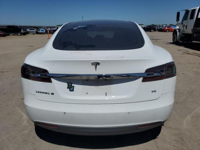5YJSA1E11GF136081 - 2016 TESLA MODEL S WHITE photo 6