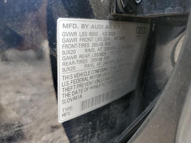 WA1VAAF78JD009174 - 2018 AUDI Q7 PRESTIGE 黑色 照片 13