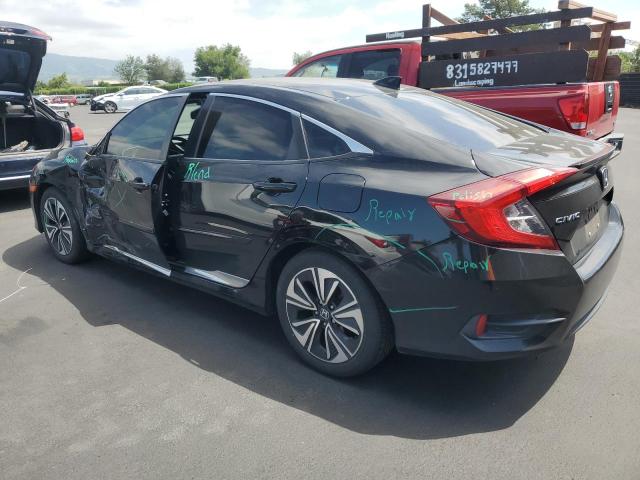 19XFC1F76JE201373 - 2018 HONDA CIVIC EXL BLACK photo 2