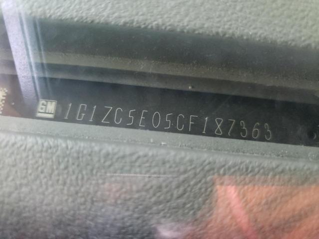 1G1ZC5E05CF187363 - 2012 CHEVROLET MALIBU 1LT 银色 照片 12