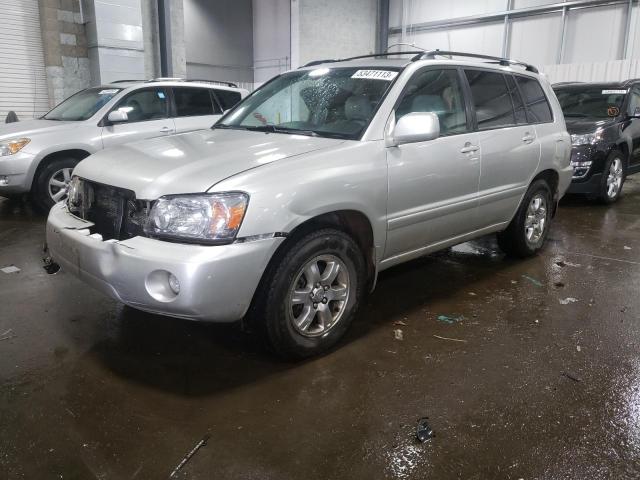 JTEGP21A470144282 - 2007 TOYOTA HIGHLANDER SPORT SILVER photo 1