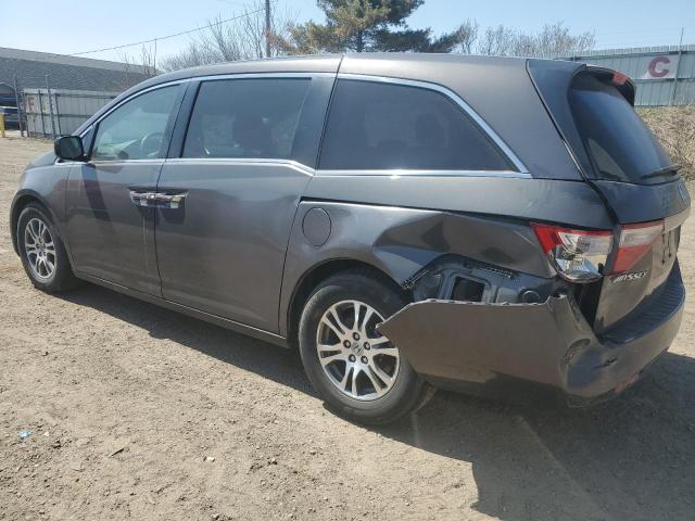 5FNRL5H47CB141320 - 2012 HONDA ODYSSEY EX გრაფიტი ფოტო 2