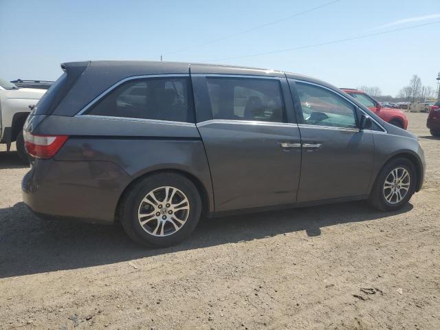 5FNRL5H47CB141320 - 2012 HONDA ODYSSEY EX გრაფიტი ფოტო 3