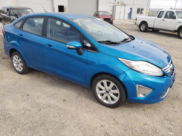 3FADP4CJ9CM216655 - 2012 FORD FIESTA SEL BLUE photo 4