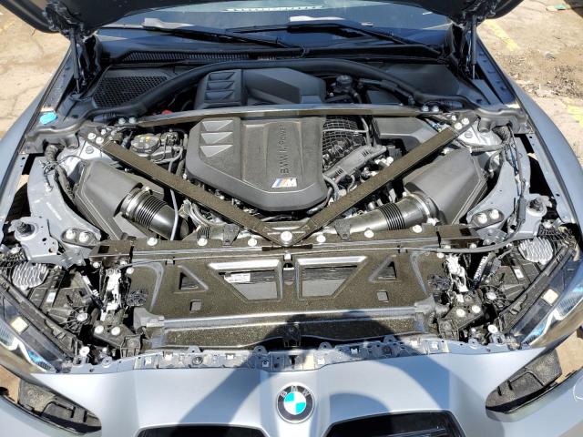 WBS43AY07RFS63835 - 2024 BMW M3 COMPETITION GRAY photo 11