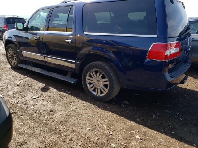 5LMFL28599EJ01494 - 2009 LINCOLN NAVIGATOR L BLUE photo 2