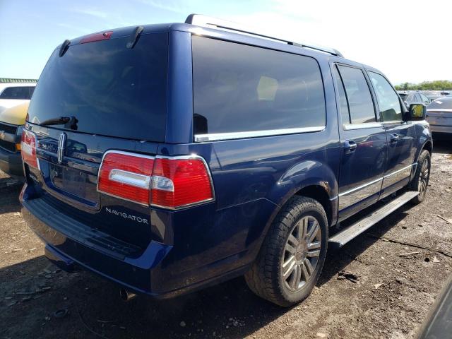 5LMFL28599EJ01494 - 2009 LINCOLN NAVIGATOR L BLUE photo 3