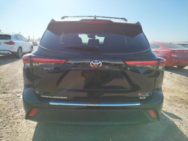 5TDKDRAH9PS035889 - 2023 TOYOTA HIGHLANDER L BLACK photo 6