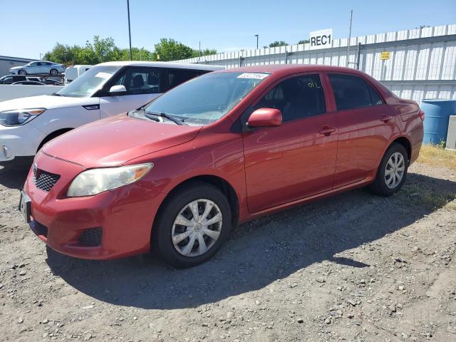 JTDBL40E199047100 - 2009 TOYOTA COROLLA BASE RED photo 1