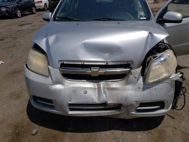 KL1TD5DE2BB199779 - 2011 CHEVROLET AVEO LS 灰色 照片 11