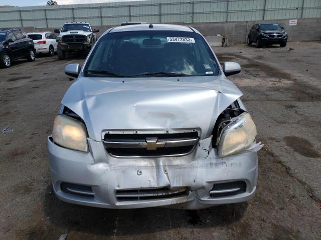 KL1TD5DE2BB199779 - 2011 CHEVROLET AVEO LS 灰色 照片 5