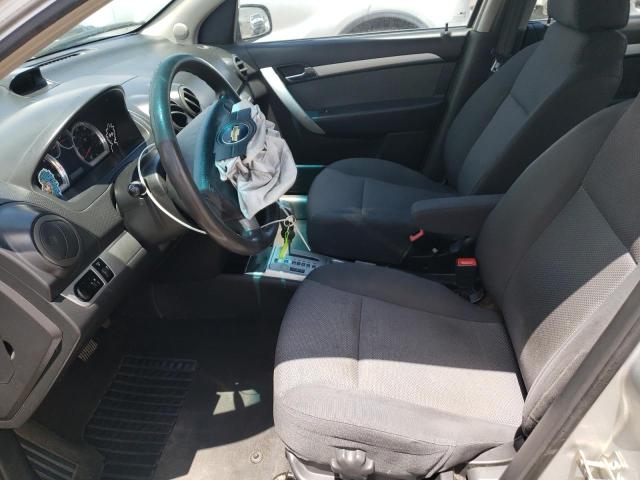 KL1TD5DE2BB199779 - 2011 CHEVROLET AVEO LS 灰色 照片 7