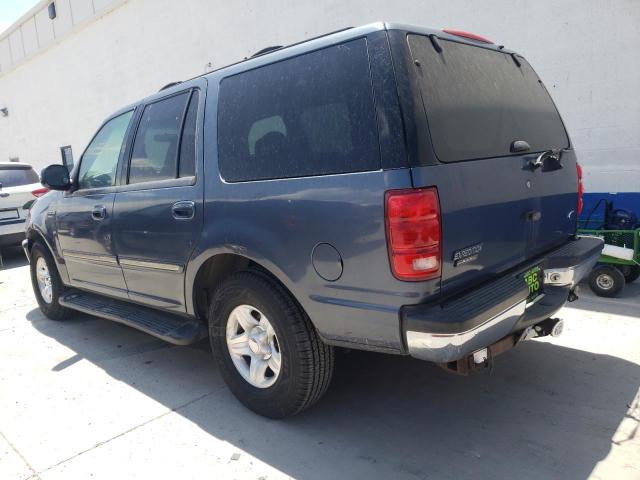 1FMRU1767WLC00159 - 1998 FORD EXPEDITION BLUE photo 2