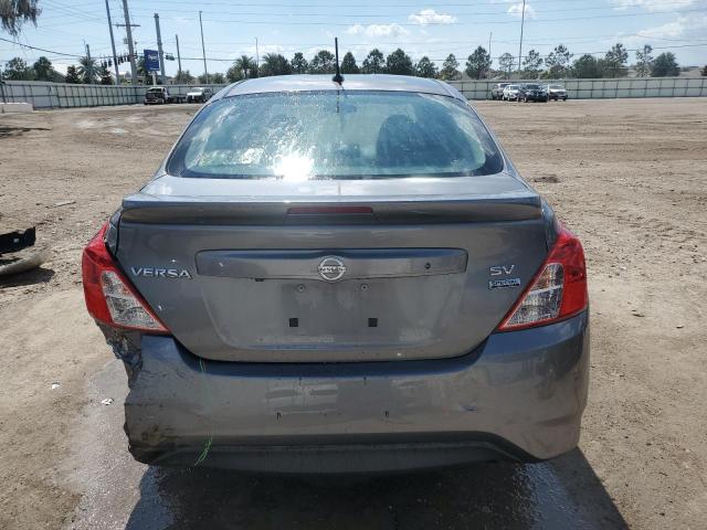 3N1CN7AP9HL898408 - 2017 NISSAN VERSA S GRAY photo 6