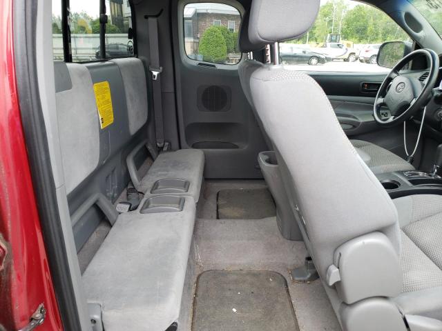 5TETX22N46Z277904 - 2006 TOYOTA TACOMA ACCESS CAB წითელი ფოტო 10