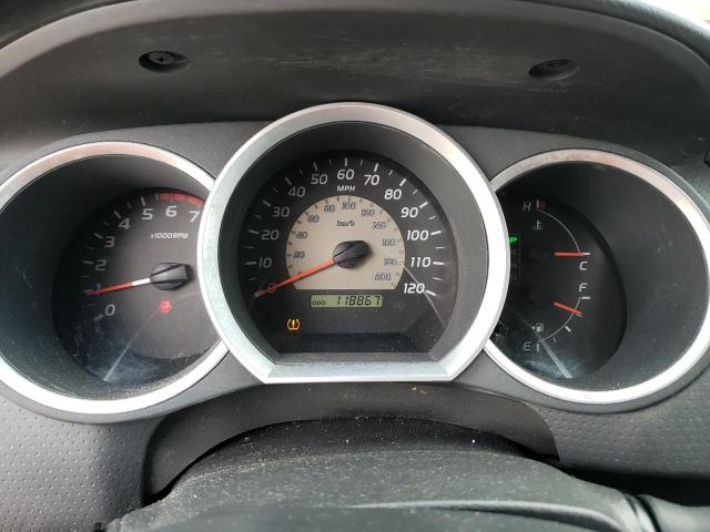 5TETX22N46Z277904 - 2006 TOYOTA TACOMA ACCESS CAB წითელი ფოტო 9