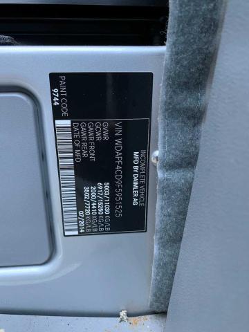 WDAPF4CD9F5951525 - 2015 MERCEDES-BENZ SPRINTER 3500 SILVER photo 10