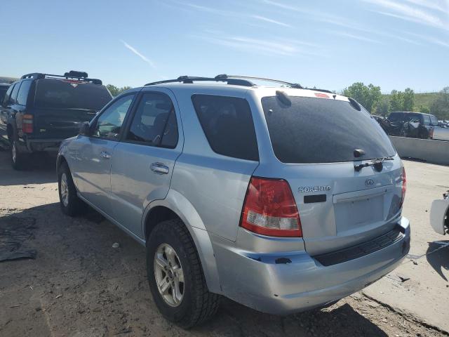 KNDJC733555447105 - 2005 KIA SORENTO EX BLUE photo 2