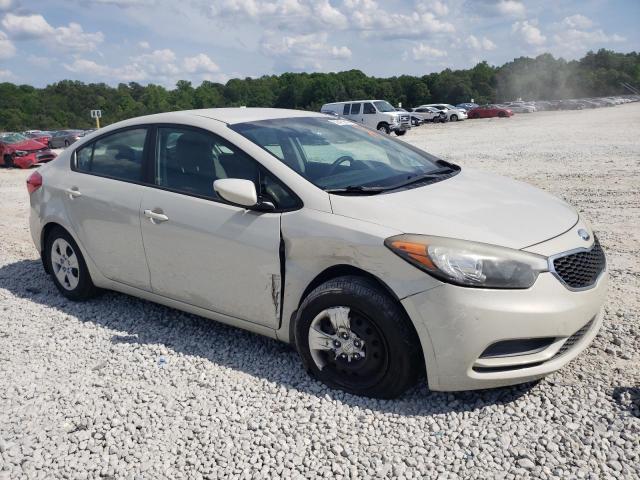 KNAFK4A63F5327595 - 2015 KIA FORTE LX BEIGE photo 4