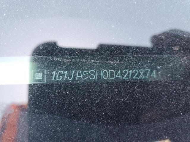 1G1JA5SH0D4212874 - 2013 CHEVROLET SONIC LS GRAY photo 12