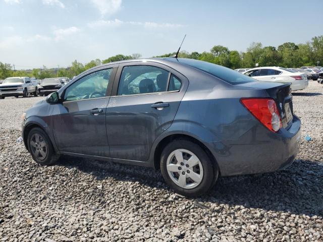 1G1JA5SH0D4212874 - 2013 CHEVROLET SONIC LS GRAY photo 2