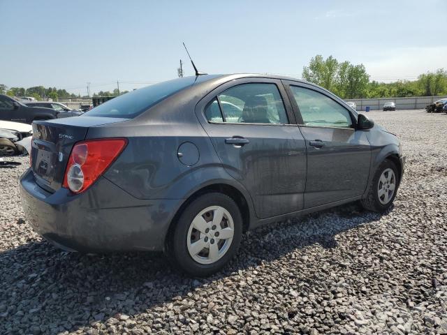 1G1JA5SH0D4212874 - 2013 CHEVROLET SONIC LS GRAY photo 3