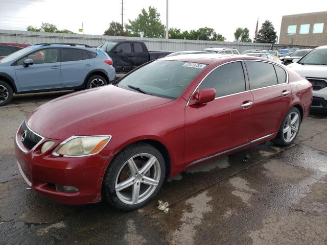 JTHCH96S760010308 - 2006 LEXUS GS 300 RED photo 1