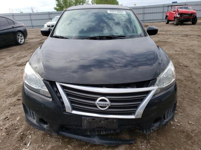 3N1AB7AP4EY313944 - 2014 NISSAN SENTRA S BLACK photo 5