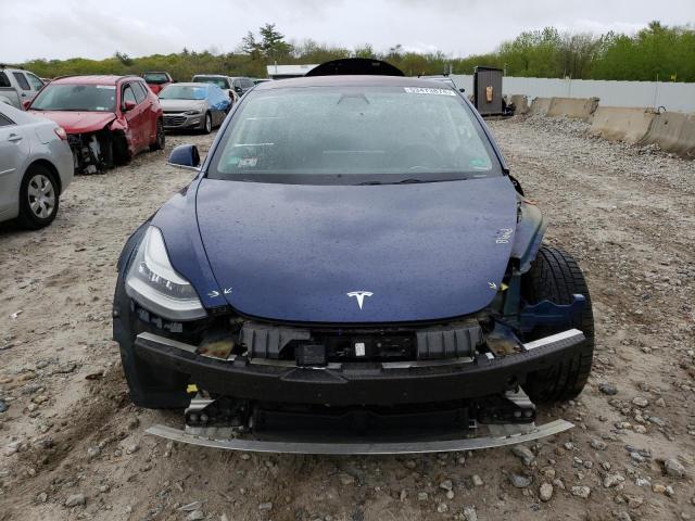 5YJ3E1EB1JF063612 - 2018 TESLA MODEL 3 BLUE photo 5