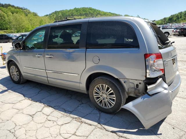 2C4RC1CG9ER198880 - 2014 CHRYSLER TOWN & COU TOURING L GRAY photo 2