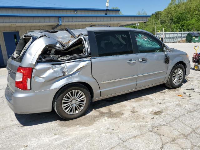 2C4RC1CG9ER198880 - 2014 CHRYSLER TOWN & COU TOURING L GRAY photo 3