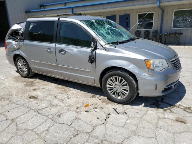 2C4RC1CG9ER198880 - 2014 CHRYSLER TOWN & COU TOURING L GRAY photo 4