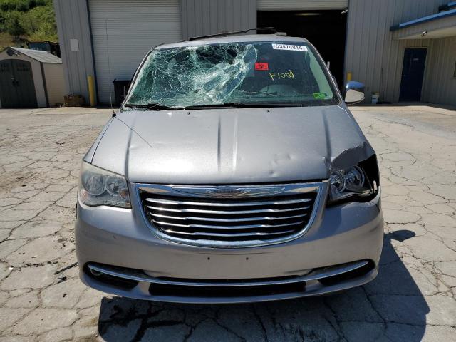 2C4RC1CG9ER198880 - 2014 CHRYSLER TOWN & COU TOURING L GRAY photo 5