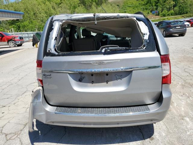 2C4RC1CG9ER198880 - 2014 CHRYSLER TOWN & COU TOURING L GRAY photo 6