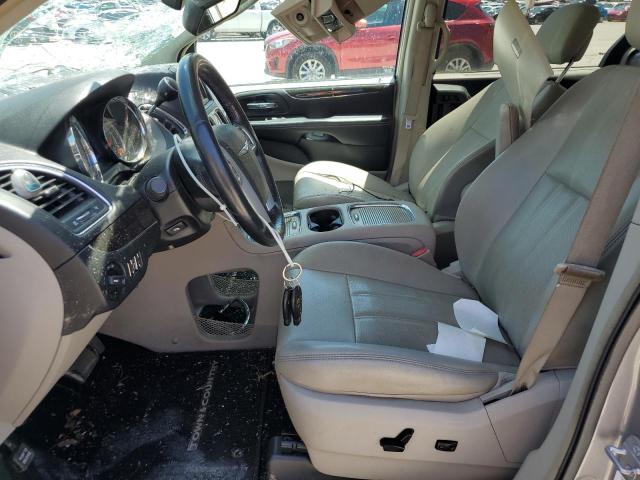 2C4RC1CG9ER198880 - 2014 CHRYSLER TOWN & COU TOURING L GRAY photo 7