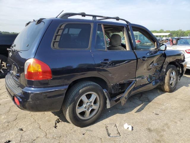 KM8SC73D24U742711 - 2004 HYUNDAI SANTA FE GLS BLUE photo 3