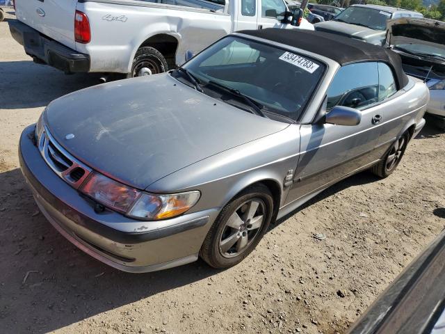 YS3DF78K037000163 - 2003 SAAB 9-3 SE GRAY photo 1