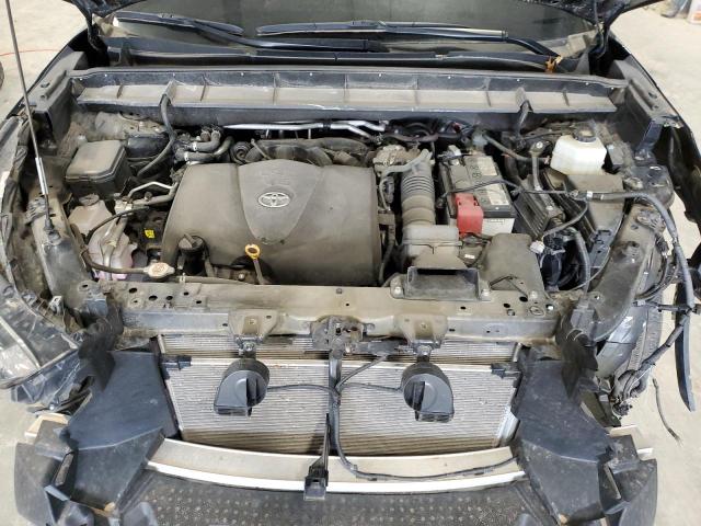 5TDHZRBH1NS586745 - 2022 TOYOTA HIGHLANDER XLE BLACK photo 12
