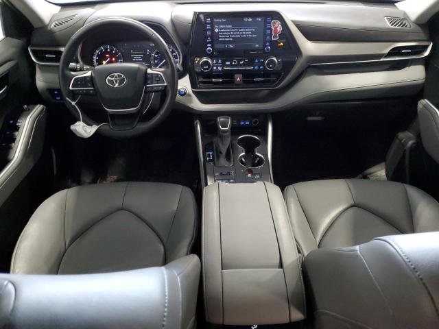 5TDHZRBH1NS586745 - 2022 TOYOTA HIGHLANDER XLE BLACK photo 8