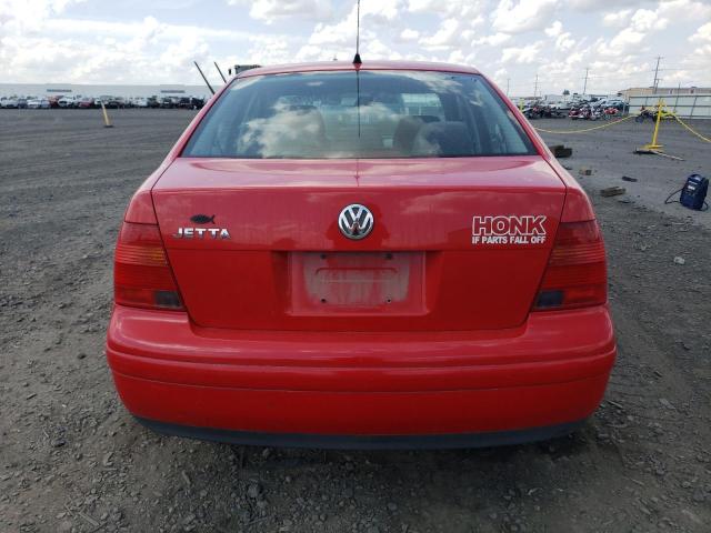 3VWSB69M92M192110 - 2002 VOLKSWAGEN JETTA GLS RED photo 6