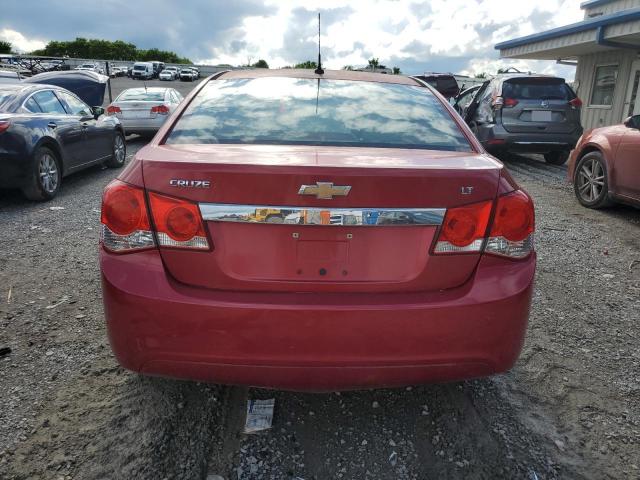 1G1PE5S95B7231133 - 2011 CHEVROLET CRUZE LT RED photo 6