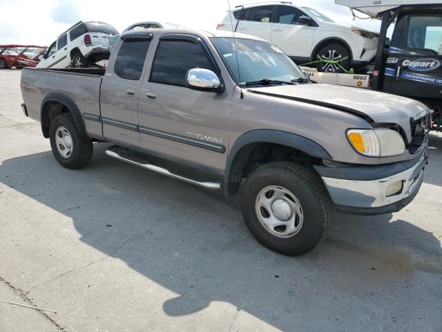 5TBBT441XYS063912 - 2000 TOYOTA TUNDRA ACCESS CAB ნაცრისფერი ფოტო 4