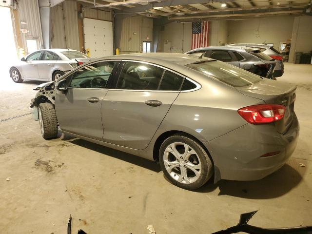 1G1BF5SMXH7142839 - 2017 CHEVROLET CRUZE PREMIER GRAY photo 2