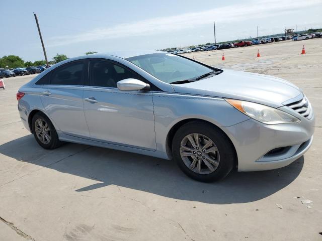 5NPEB4AC4CH496766 - 2012 HYUNDAI SONATA GLS BLUE photo 4