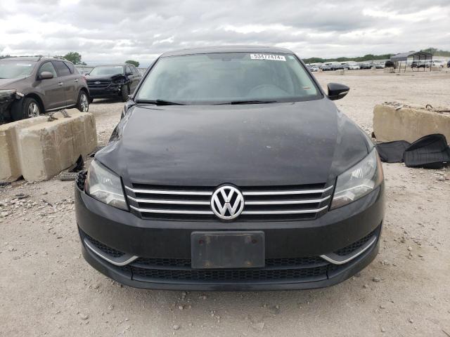 1VWBH7A34CC029522 - 2012 VOLKSWAGEN PASSAT SE BLACK photo 5