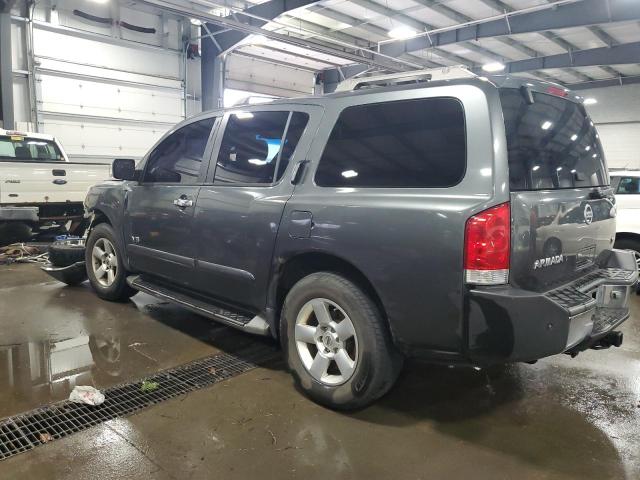 5N1AA08C57N700587 - 2007 NISSAN ARMADA SE GRAY photo 2