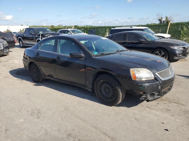 4A32B3FF3CE015726 - 2012 MITSUBISHI GALANT ES BLACK photo 4