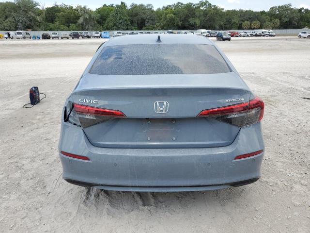 2HGFE1F93PH314935 - 2023 HONDA CIVIC TOURING GRAY photo 6