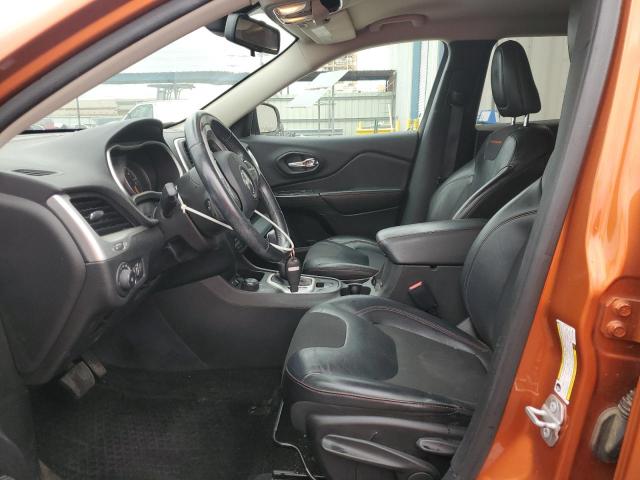 1C4PJMBS3GW114843 - 2016 JEEP CHEROKEE TRAILHAWK ORANGE photo 7