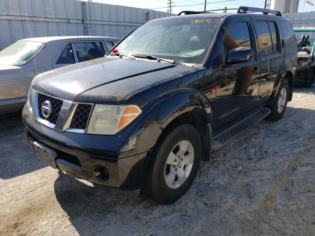 5N1AR18U66C628770 - 2006 NISSAN PATHFINDER LE 黑色 照片 2